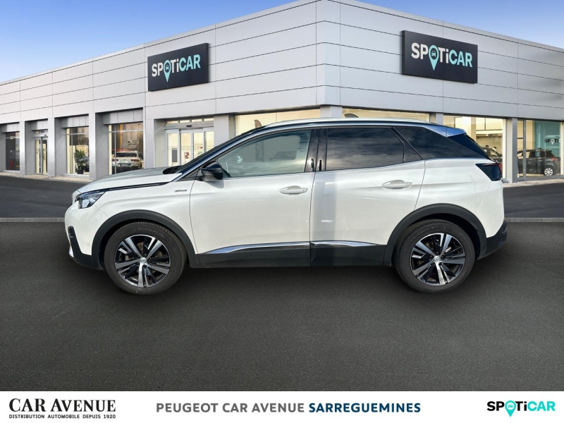 Occasion PEUGEOT 3008 1.2 PureTech 130ch E6.c GT Line S&S 2019 Blanc Nacré (S) 16900 € à Sarreguemines