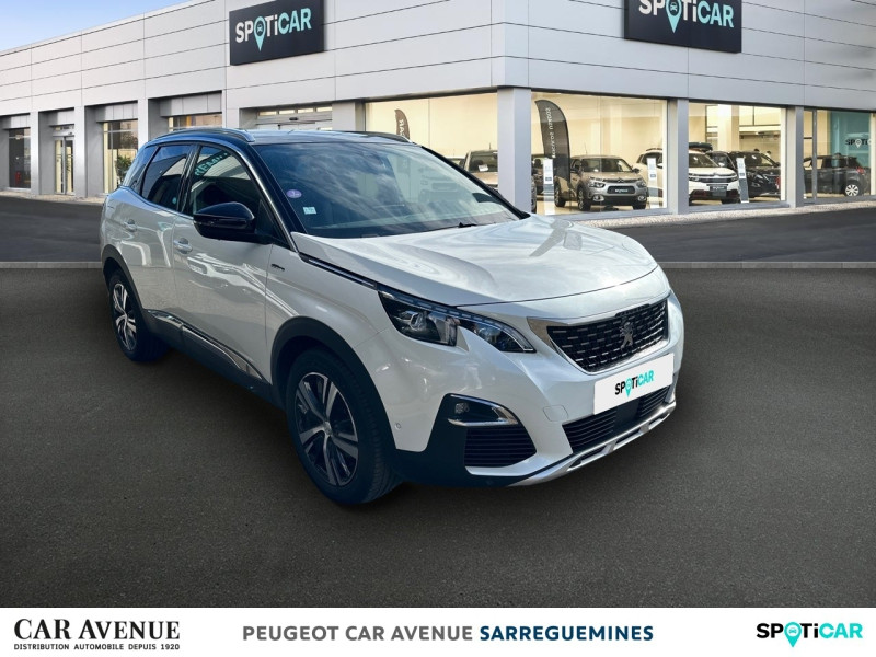 Occasion PEUGEOT 3008 1.2 PureTech 130ch E6.c GT Line S&S 2019 Blanc Nacré (S) 16900 € à Sarreguemines