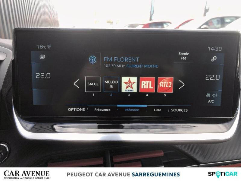 Occasion PEUGEOT 2008 1.2 PureTech 130ch S&S Allure 2021 Bleu Vertigo (S) 17400 € à Sarreguemines