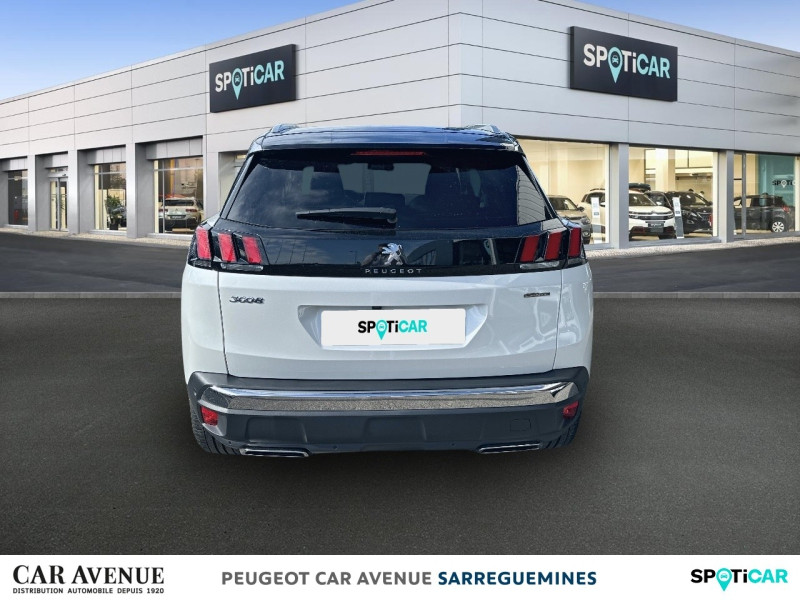 Occasion PEUGEOT 3008 1.2 PureTech 130ch E6.c GT Line S&S 2019 Blanc Nacré (S) 16900 € à Sarreguemines