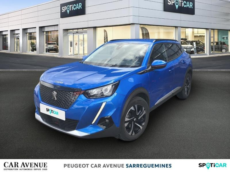 Occasion PEUGEOT 2008 1.2 PureTech 130ch S&S Allure 2021 Bleu Vertigo (S) 17400 € à Sarreguemines