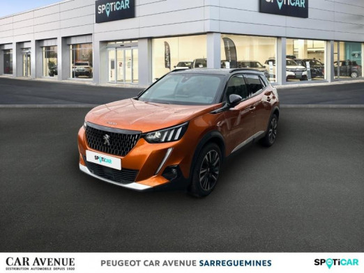 Used PEUGEOT 2008 1.2 PureTech 130ch S&S GT Line 124g 2020 Orange Fusion (M) € 16,990 in Sarreguemines