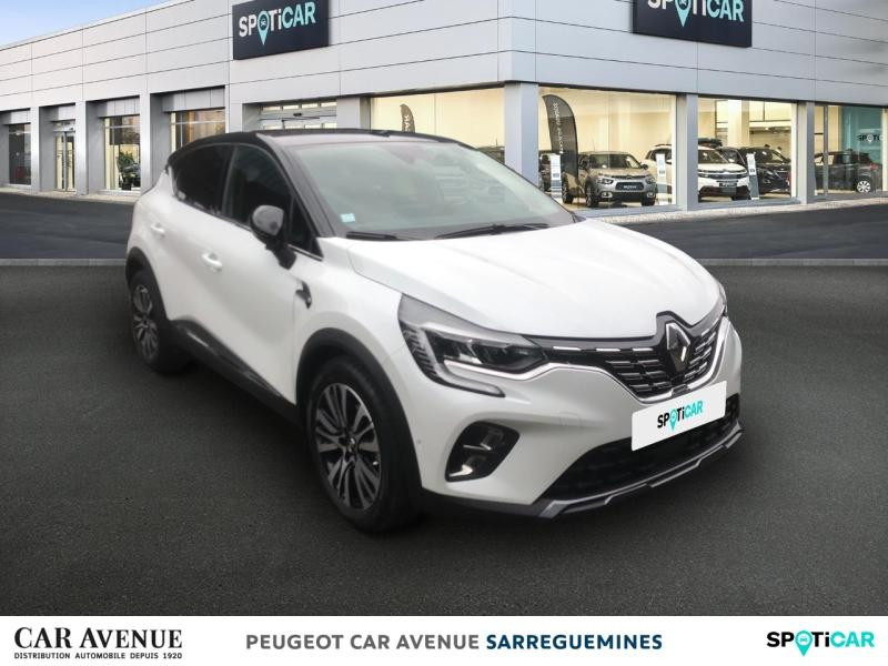 Occasion RENAULT Captur 1.6 E-Tech Plug-in 160ch Initiale Paris 2020 Blanc Nacre/Noir Etoile 19800 € à Sarreguemines