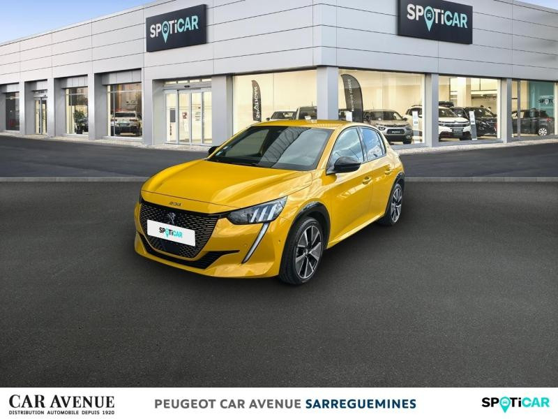 Occasion PEUGEOT 208 e-208 136ch GT 2021 Jaune 14390 € à Sarreguemines