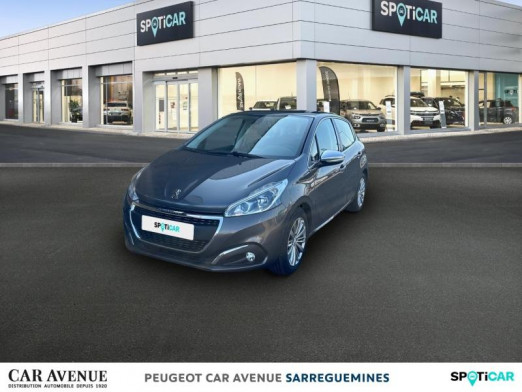 Occasion PEUGEOT 208 1.2 PureTech 82ch Allure 5p 2018 Gris Aluminium 8 800 € à Sarreguemines