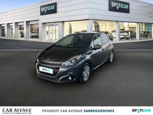 Occasion PEUGEOT 208 1.6 BlueHDi 75ch Style 5p 2017 Gris Aluminium 10 600 € à Sarreguemines