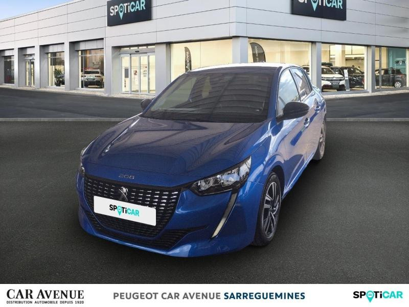 Used PEUGEOT 208 1.5 BlueHDi 100ch S&S Allure 2023 Bleu Vertigo (V) € 13590 in Sarreguemines