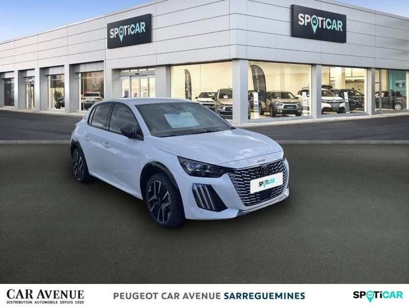 Occasion PEUGEOT 208 e-208 136ch GT 2025 Blanc Okénite (M) 31390 € à Sarreguemines