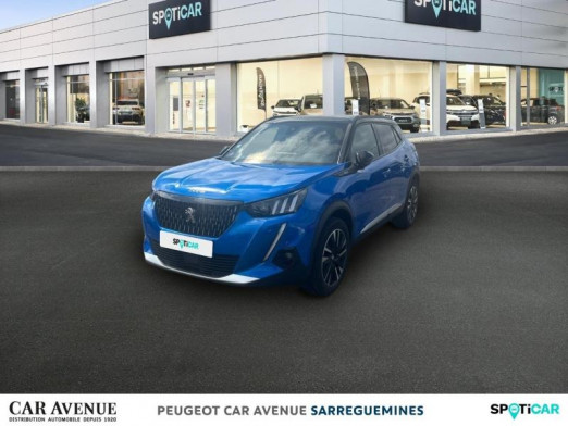 Occasion PEUGEOT 2008 1.2 PureTech 130ch S&S GT Pack EAT8 2021 Bleu Vertigo (S) 17 990 € à Sarreguemines