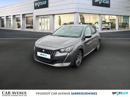 Occasion PEUGEOT 208 1.2 PureTech 100ch S&S Style 118g 2021 Gris Platinium (M) 12 290 € à Sarreguemines