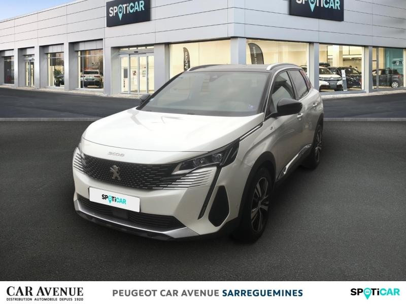 Occasion PEUGEOT 3008 1.2 PureTech 130ch S&S GT EAT8 2021 Blanc Nacré (N) 21490 € à Sarreguemines