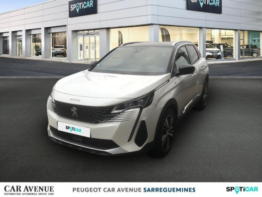 Occasion PEUGEOT 3008 1.2 PureTech 130ch S&S GT EAT8 2021 Blanc Nacré (N) 21 490 € à Sarreguemines