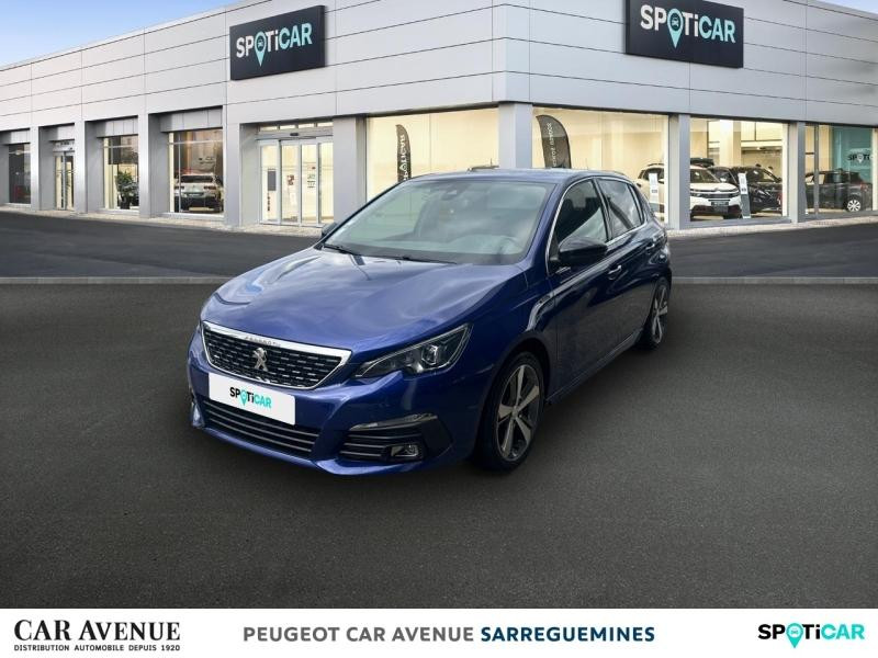 Occasion PEUGEOT 308 1.2 PureTech 130ch €6.c S&S GT Line 2018 Bleu Magnetic 11290 € à Sarreguemines