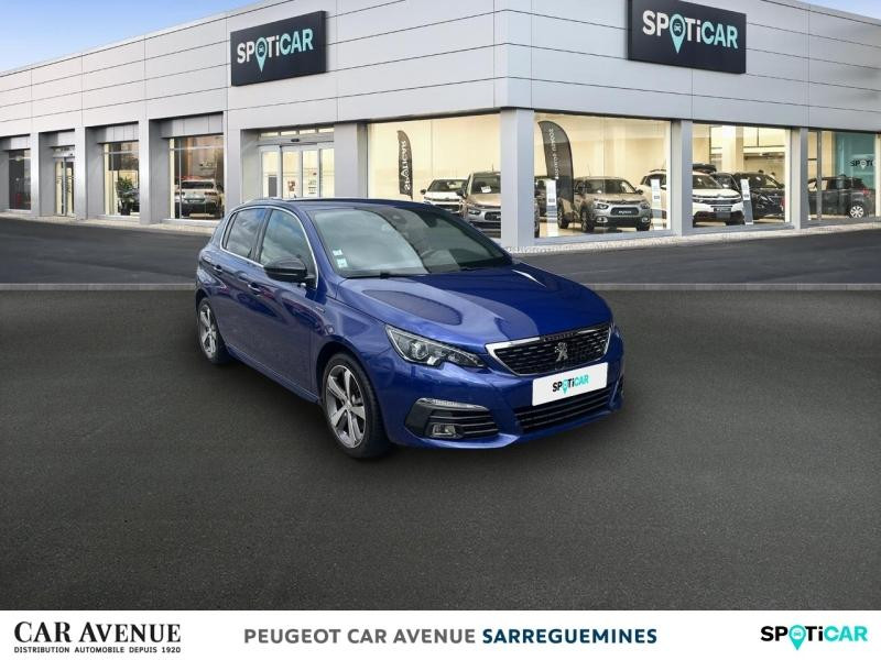 Occasion PEUGEOT 308 1.2 PureTech 130ch €6.c S&S GT Line 2018 Bleu Magnetic 11290 € à Sarreguemines