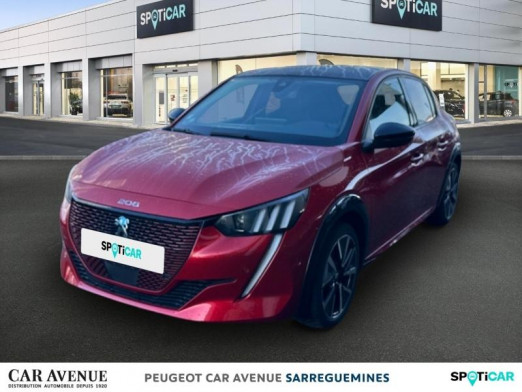 Occasion PEUGEOT 208 e-208 136ch GT Pack 2021 Rouge Elixir (V) 17 490 € à Sarreguemines