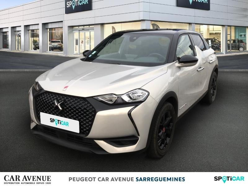 Occasion DS DS 3 Crossback PureTech 100ch Performance Line 2021 Cristal Pearl (M) - Toit Noir Perla Nera 17499 € à Sarreguemines