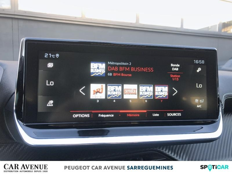 Occasion PEUGEOT 208 1.2 PureTech 100ch S&S GT EAT8 2021 Gris Platinium (M) 17090 € à Sarreguemines