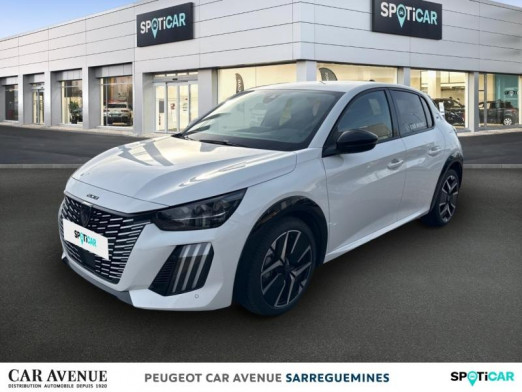 Occasion PEUGEOT 208 1.2 Hybrid 110ch GT e-DCS6 2025 Blanc Okénite (M) 23 690 € à Sarreguemines