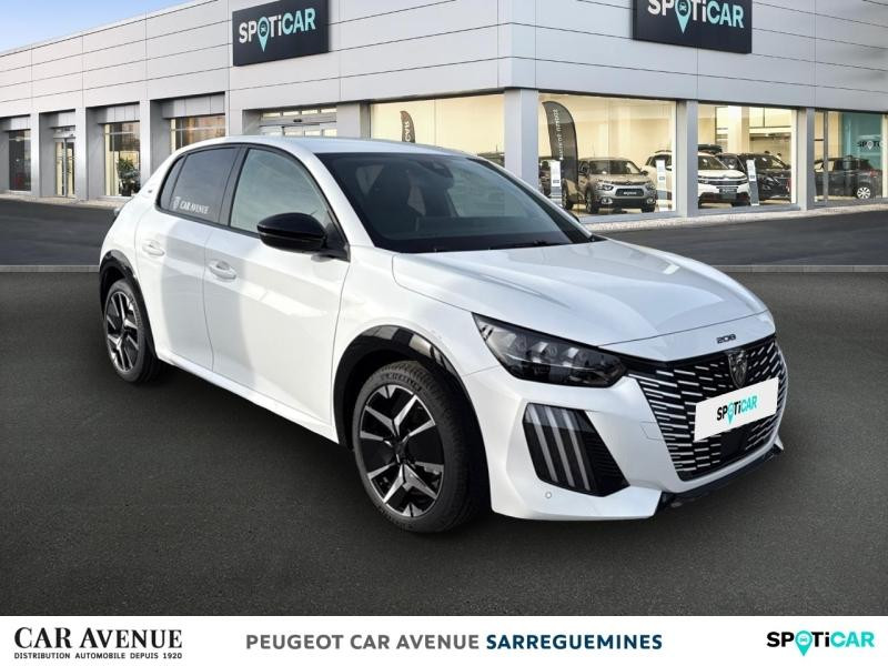 Occasion PEUGEOT 208 1.2 Hybrid 110ch GT e-DCS6 2025 Blanc Okénite (M) 23690 € à Sarreguemines