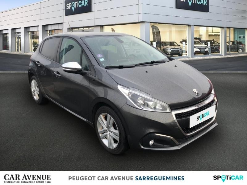 Used PEUGEOT 208 1.2 PureTech 82ch E6.2 Evap Active 5p 2019 Gris Platinium € 8390 in Sarreguemines