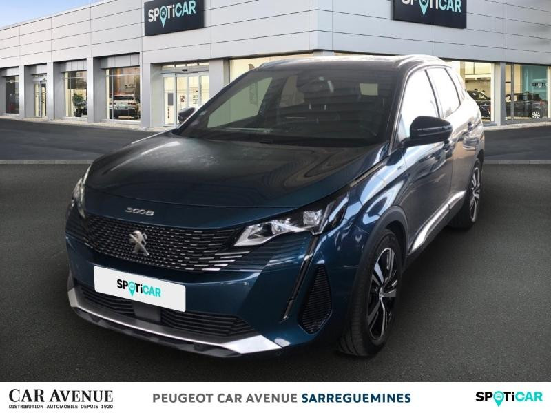 Used PEUGEOT 3008 HYBRID 225ch GT e-EAT8 2021 Bleu Célèbes (M) € 22490 in Sarreguemines