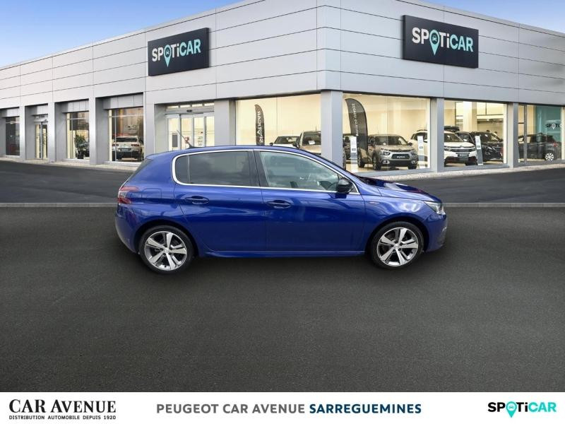 Occasion PEUGEOT 308 1.2 PureTech 130ch €6.c S&S GT Line 2018 Bleu Magnetic 10290 € à Sarreguemines