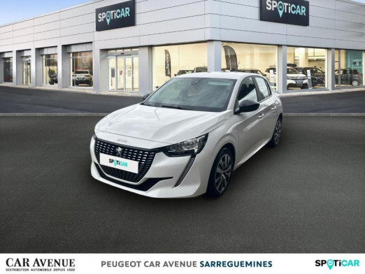 Occasion PEUGEOT 208 1.2 PureTech 75ch S&S Active Pack 2023 Blanc Banquise (O) 12 290 € à Sarreguemines