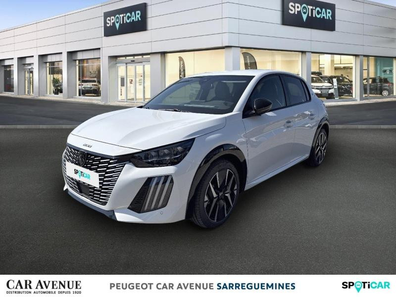 Occasion PEUGEOT 208 e-208 136ch GT 2025 Blanc Okénite (M) 31390 € à Sarreguemines