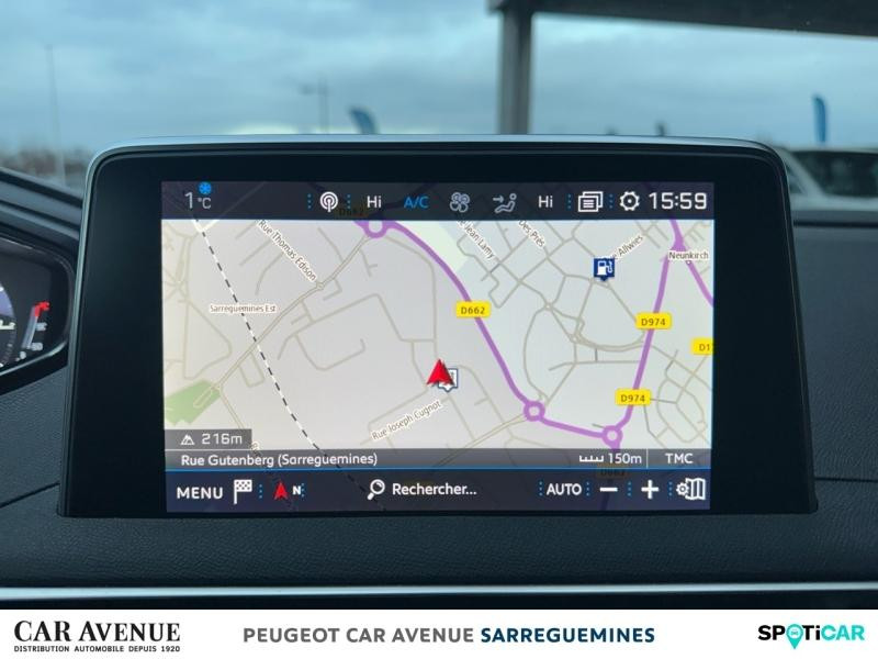 Occasion PEUGEOT 3008 1.2 PureTech 130ch Allure S&S EAT6 2018 Bleu Magnetic (M) 14490 € à Sarreguemines