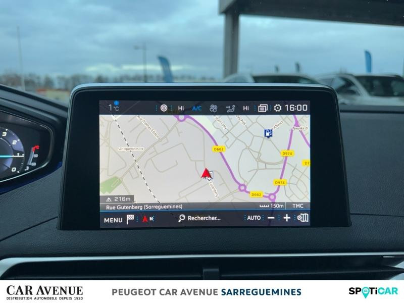 Occasion PEUGEOT 3008 1.2 PureTech 130ch Allure S&S EAT6 2018 Bleu Magnetic (M) 14490 € à Sarreguemines