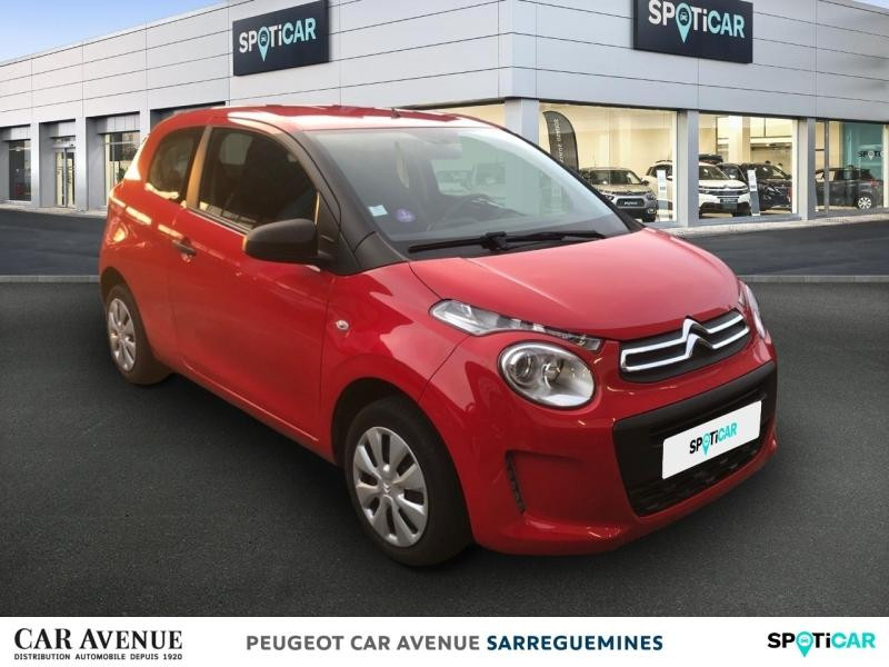Occasion CITROEN C1 VTi 72 Live 3p 2019 Rouge Scarlet (O) 7290 € à Sarreguemines