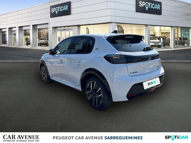 Occasion PEUGEOT 208 e-208 136ch GT 2025 Blanc Okénite (M) 31390 € à Sarreguemines