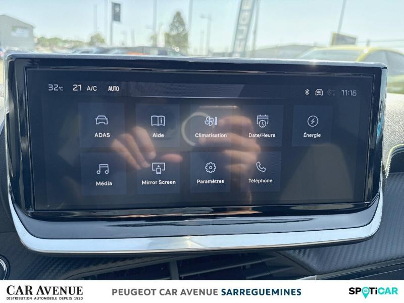 Occasion PEUGEOT 208 e-208 136ch GT 2025 Blanc Okénite (M) 31390 € à Sarreguemines