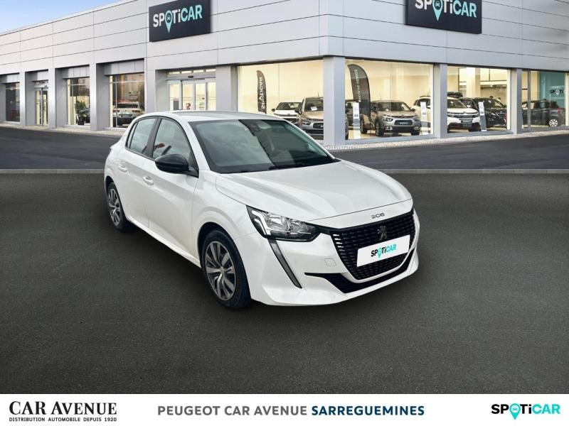 Occasion PEUGEOT 208 1.2 PureTech 75ch S&S Active Pack 2023 Blanc Banquise (O) 12290 € à Sarreguemines
