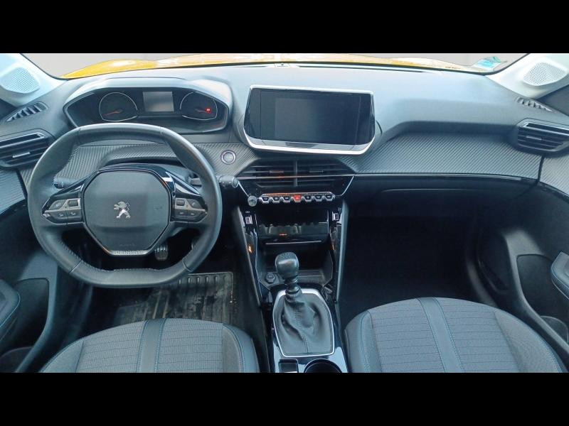 Occasion PEUGEOT 208 1.2 PureTech 100ch S&S Allure 118g 2021 Jaune 13650 € à Sarreguemines