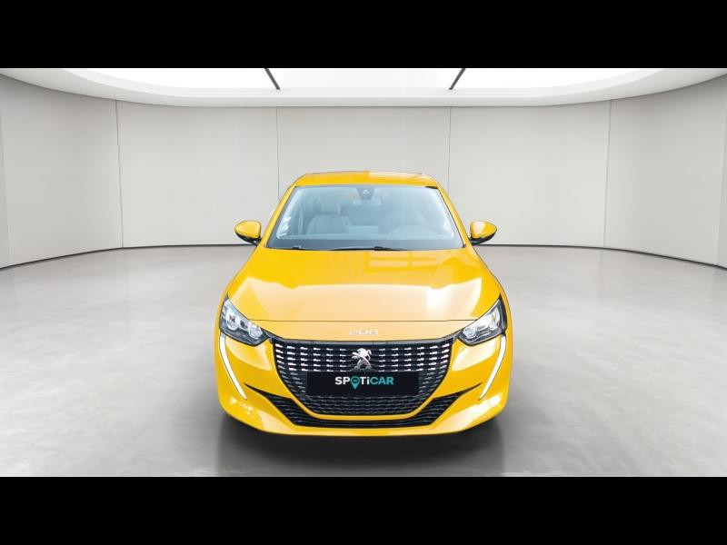 Occasion PEUGEOT 208 1.2 PureTech 100ch S&S Allure 118g 2021 Jaune 13650 € à Sarreguemines