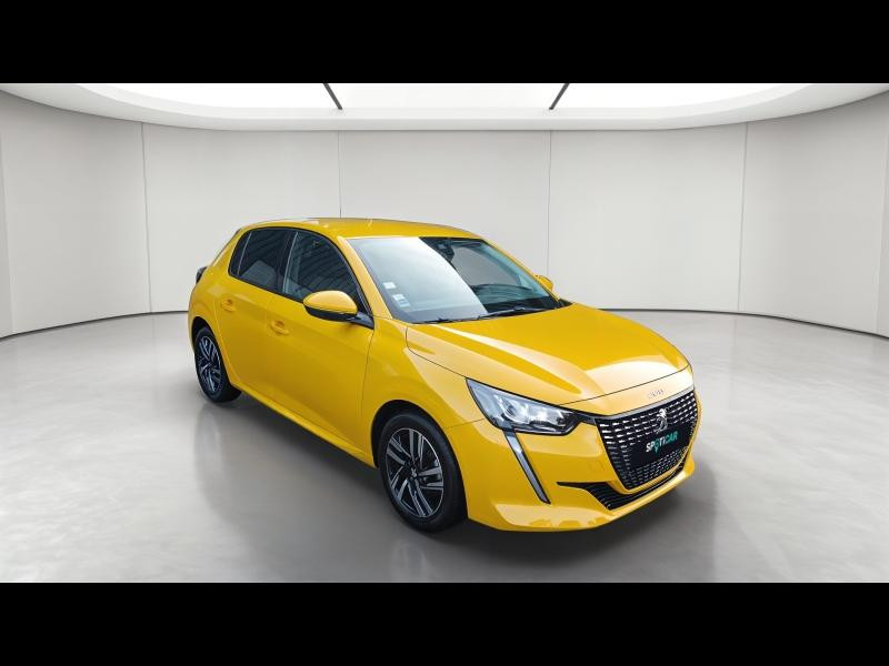 Occasion PEUGEOT 208 1.2 PureTech 100ch S&S Allure 118g 2021 Jaune 13650 € à Sarreguemines