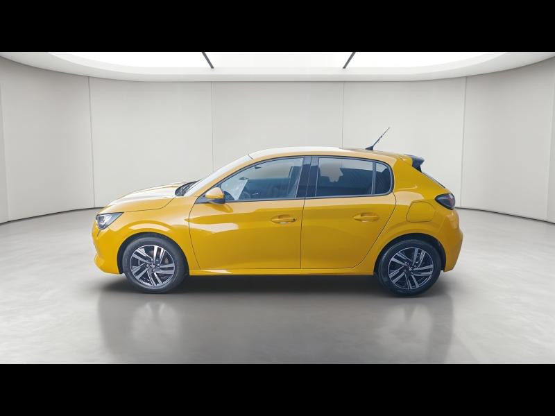 Occasion PEUGEOT 208 1.2 PureTech 100ch S&S Allure 118g 2021 Jaune 13650 € à Sarreguemines