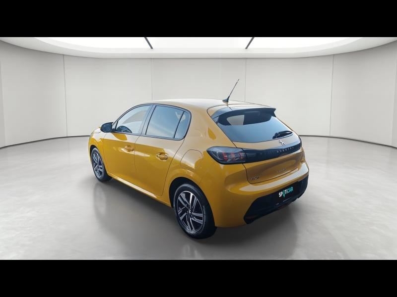 Occasion PEUGEOT 208 1.2 PureTech 100ch S&S Allure 118g 2021 Jaune 13650 € à Sarreguemines
