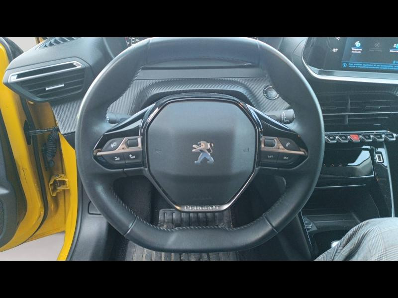 Occasion PEUGEOT 208 1.2 PureTech 100ch S&S Allure 118g 2021 Jaune 13650 € à Sarreguemines
