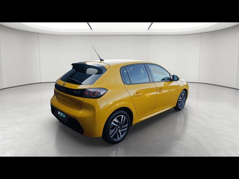 Occasion PEUGEOT 208 1.2 PureTech 100ch S&S Allure 118g 2021 Jaune 13650 € à Sarreguemines