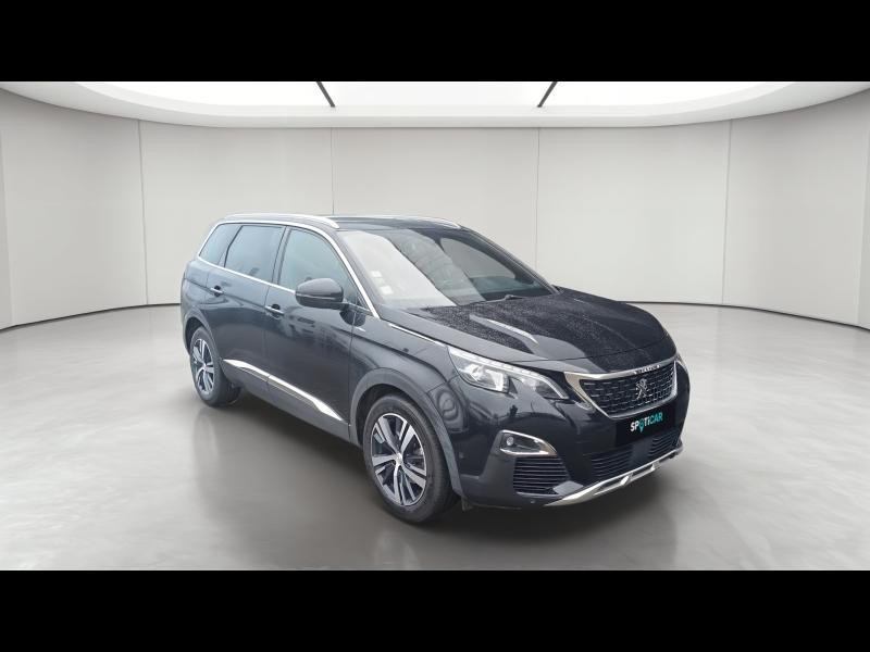 Occasion PEUGEOT 5008 1.2 PureTech 130ch S&S GT Line 2019 Noir Perla Nera (M) 17980 € à Sarreguemines