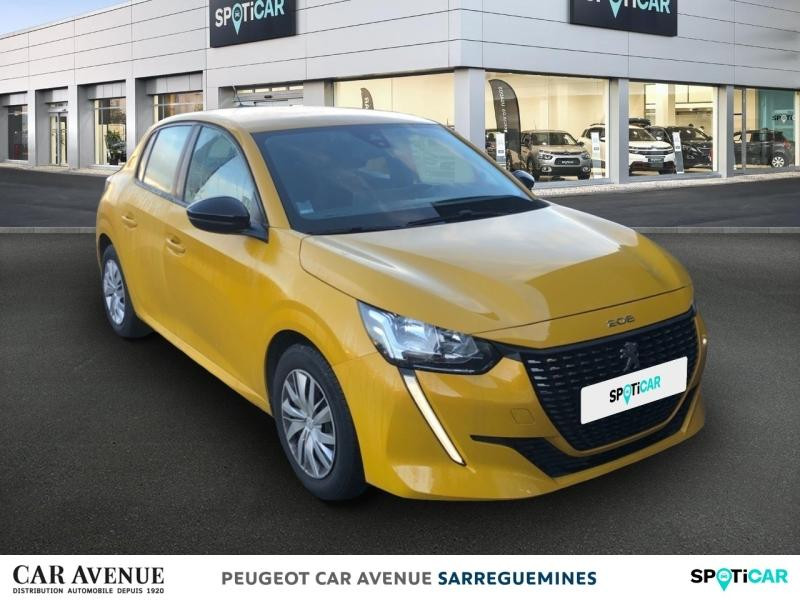 Occasion PEUGEOT 208 1.2 PureTech 75ch S&S Active 2022 Jaune 10990 € à Sarreguemines