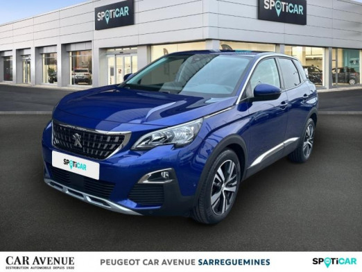 Used PEUGEOT 3008 1.2 PureTech 130ch Allure S&S EAT6 2018 Bleu Magnetic (M) € 12,990 in Sarreguemines