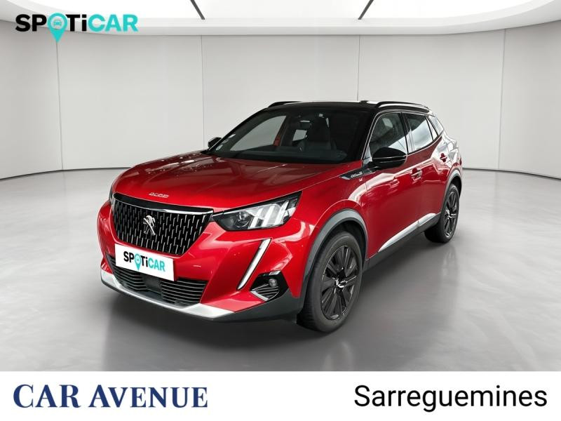 Occasion PEUGEOT 2008 1.5 BlueHDi 130ch S&S GT Line EAT8 7cv 2020 Rouge Elixir (S) 17490 € à Sarreguemines