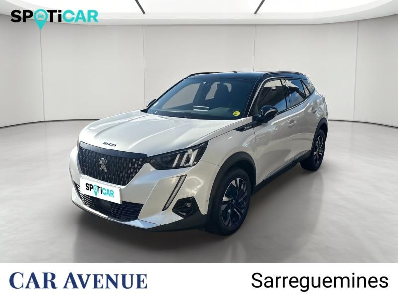 Occasion PEUGEOT 2008 1.5 BlueHDi 130ch S&S GT Line EAT8 7cv 2020 Blanc Nacré (N) 19390 € à Sarreguemines