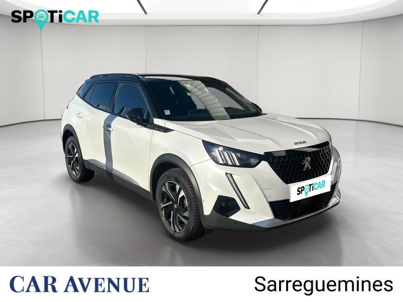 Occasion PEUGEOT 2008 1.5 BlueHDi 130ch S&S GT Line EAT8 7cv 2020 Blanc Nacré (N) 19390 € à Sarreguemines