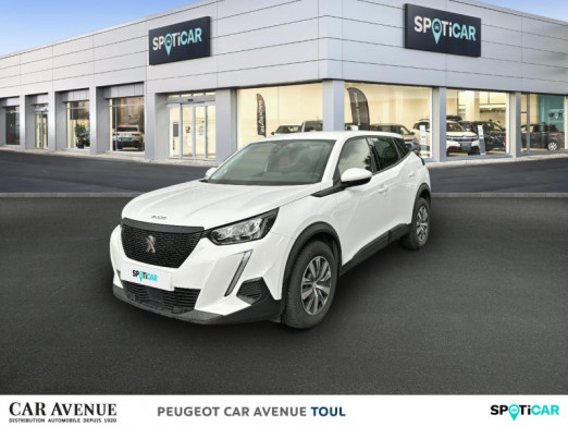 Used PEUGEOT 2008 1.2 PureTech 100ch S&S Active 2021 Blanc banquise (O) € 16,195 in Toul