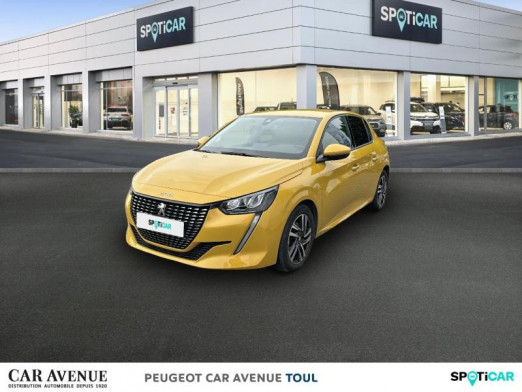 Occasion PEUGEOT 208 1.2 PureTech 100ch S&S Allure 2021 Jaune Faro 15 495 € à Toul