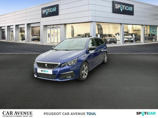 Used PEUGEOT 308 SW 1.2 PureTech 130ch E6.c S&S GT Line 6cv 2019 Bleu Magnetic € 13,495 in Toul